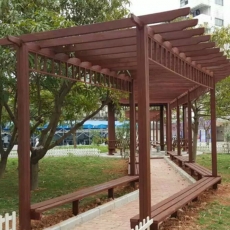學校花架長廊